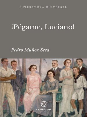 cover image of ¡Pégame, Luciano!